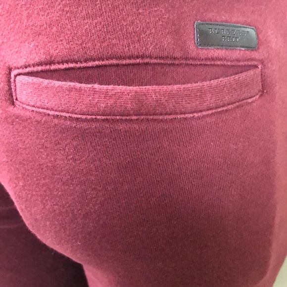 Burberry Brit Sweat Pants, Burgundy Size M - Picture 12 of 15